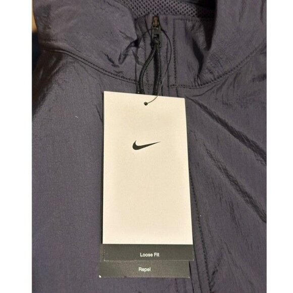 Nike Training City Ready Repel Navy Short Sleeve Jacket Vest Women's Large NEW - Picture 8 of 13